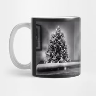 Christmas Memory – Black And White Mug